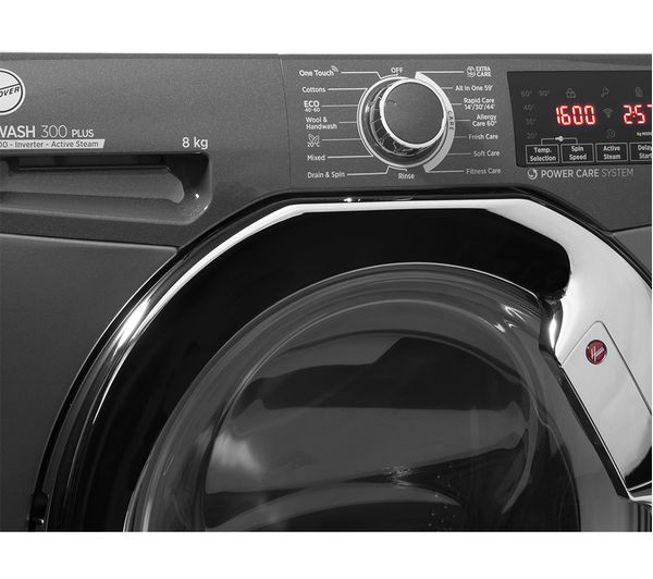 31010721 HOOVER HWash 300 H3WS68TAMCGE NFC 8 kg 1600 Spin Washing