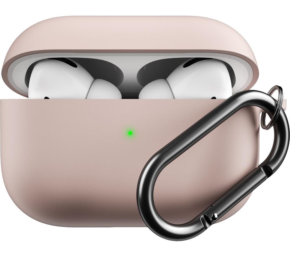 KEYBUDZ Hybrid Shell AirPods Pro Protective Keychain Case - Pastel Pink