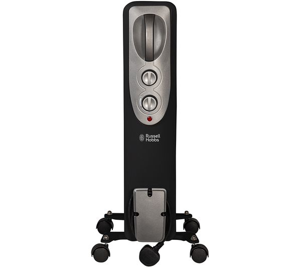 Russell Hobbs Rhofr5001b Portable Oil Filled Radiator Black