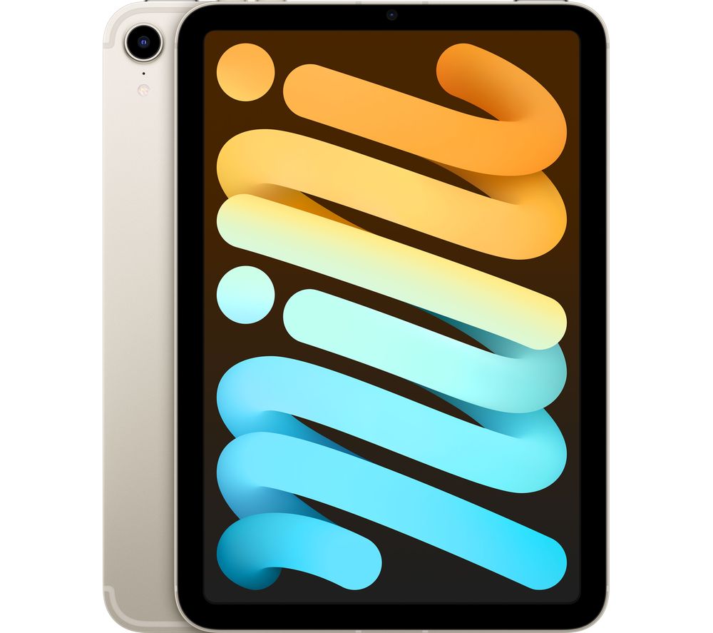APPLE 8.3" iPad mini Cellular (2021) - 64 GB, Starlight