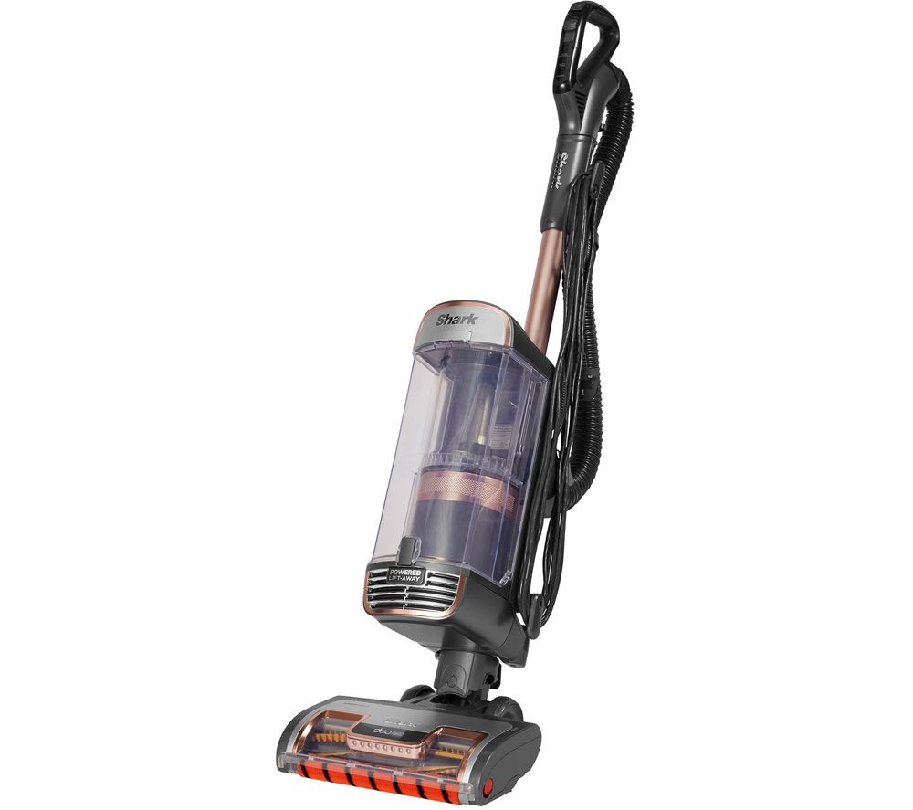 SHARK Anti Hair Wrap XL with Powered Lift-Away & TruePet PZ1000UKT Upright Bagless Vacuum Cleaner - Rose Gold