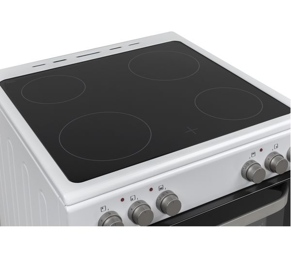 LOGIK LDOC60W22 60 cm Electric Cooker White Currys Business