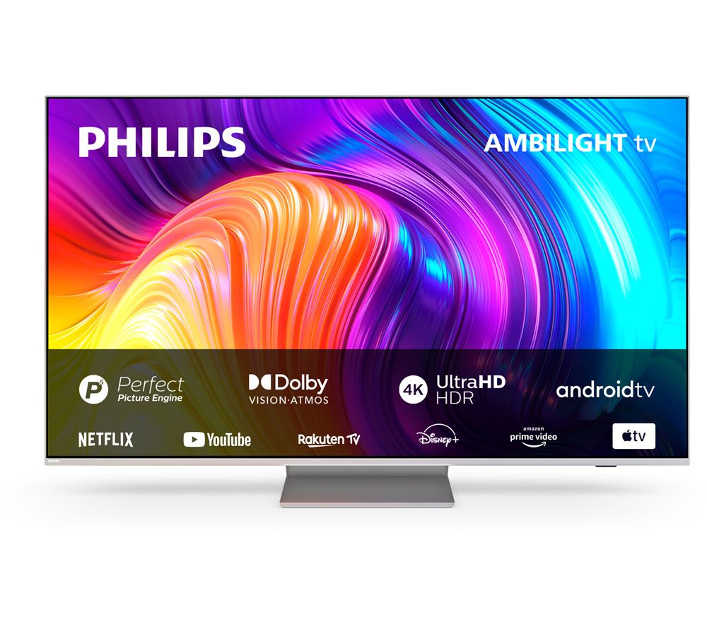 Ambilight 50PUS8807/12 50" Smart 4K Ultra HD HDR LED TV with Google Assistant