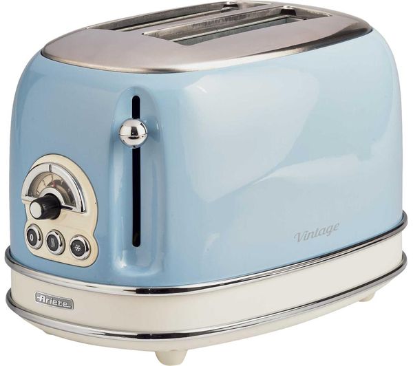 Ariete Vintage 155 2 Slice Toaster Blue