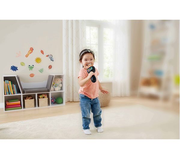 551003 VTECH Singing Sounds Karaoke Microphone Black Currys Business