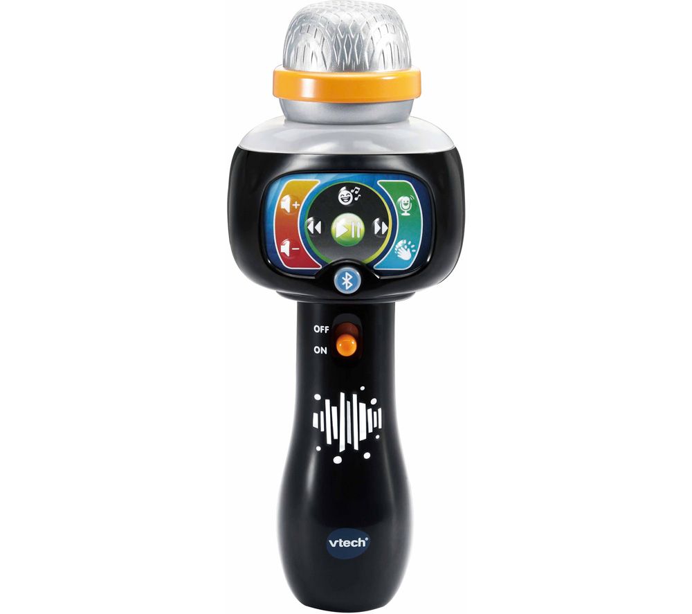 VTECH Singing Sounds Karaoke Microphone Black Fast Delivery Currysie