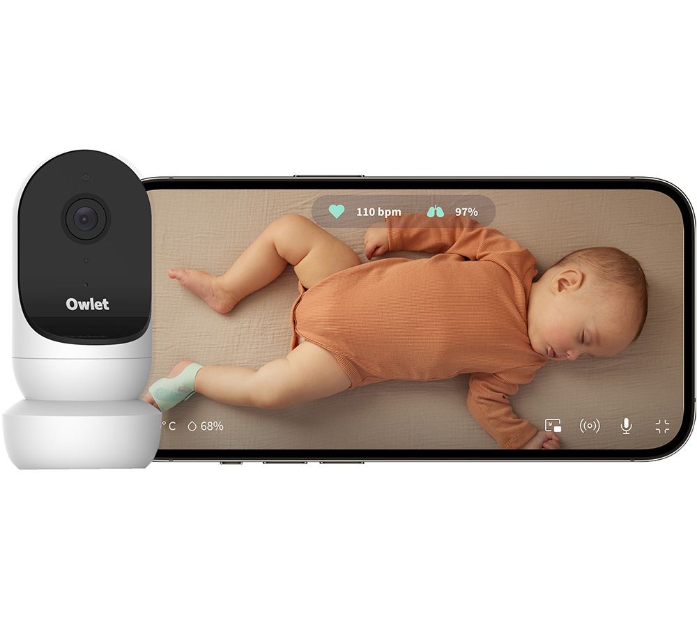 Cam 2 Smart HD Video Baby Monitor Camera - White