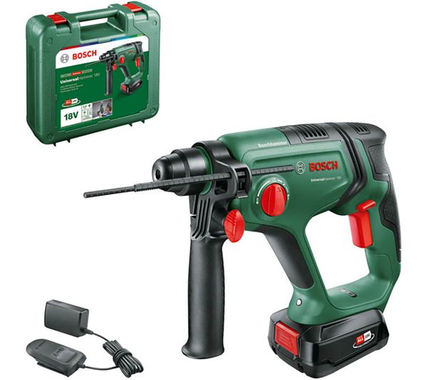 Bosch Universalhammer 18 V Cordless Hammer Drill Driver With 1 Battery
