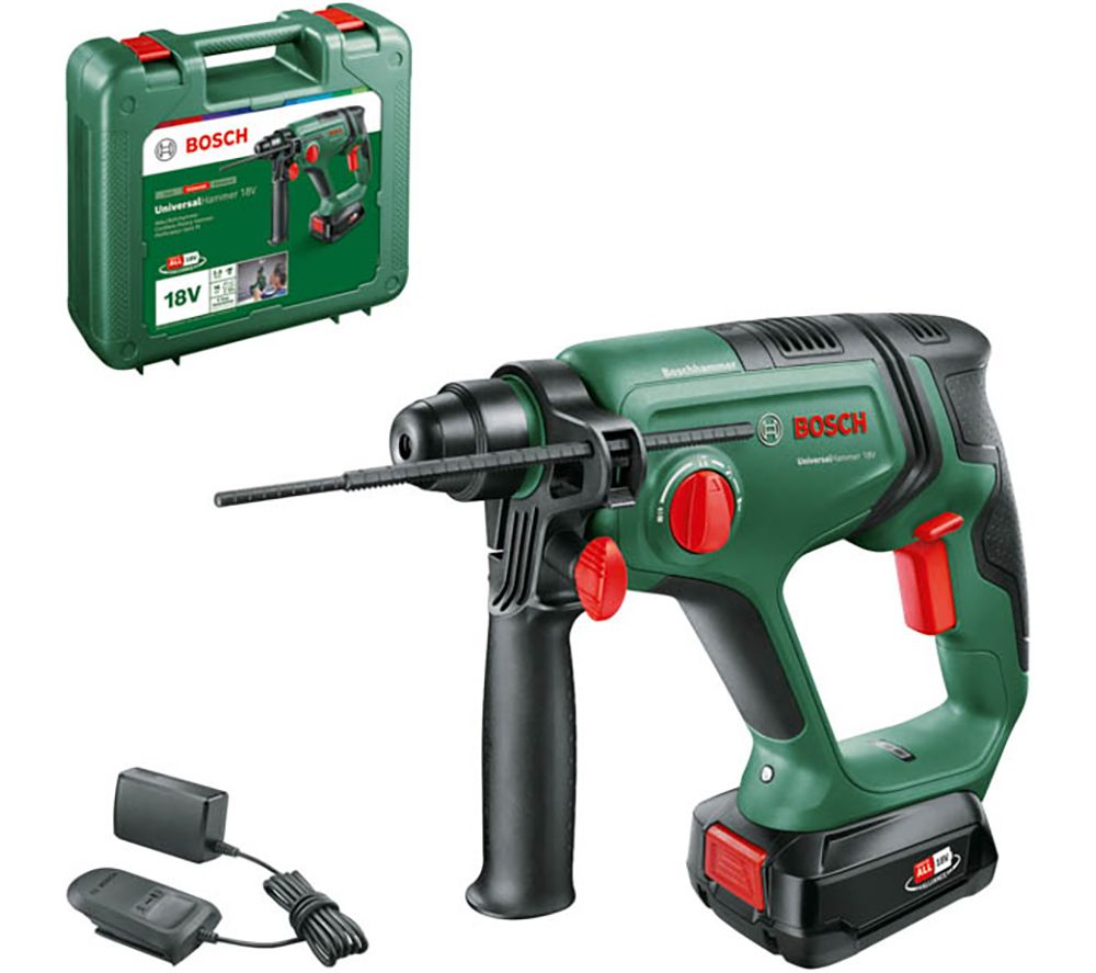 UniversalHammer 18 V Cordless Hammer Drill Driver with 1 battery