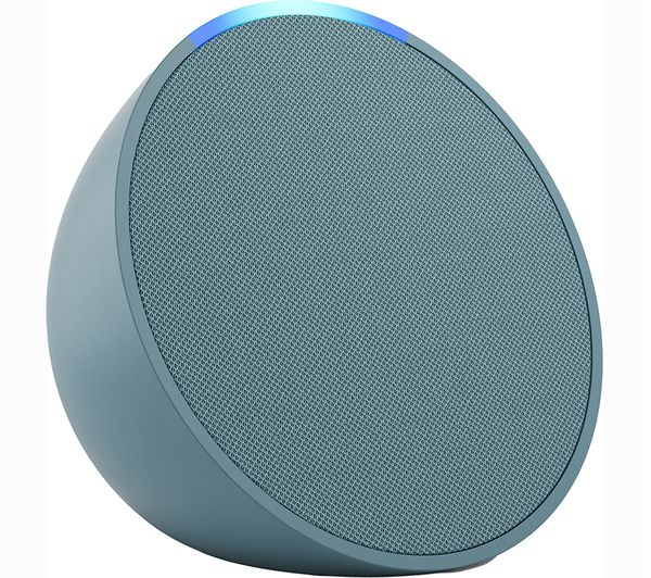 Amazon Echo Pop 1st Gen Smart Speaker With Alexa Midnight Teal