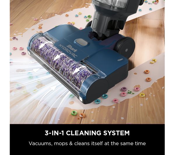 WD210UK SHARK HydroVac WD210UK Cordless Hard Floor Cleaner Grey Currys Business