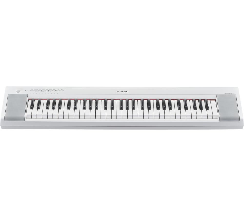 Piaggero NP-15 Portable Keyboard - White