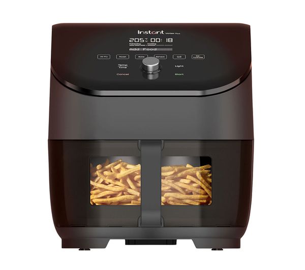 Instant Vortex Plus Clearcook Air Fryer Black