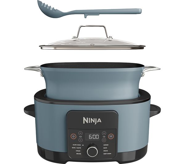 Image of NINJA Foodi 8-in-1 PossibleCooker MC1001UK Multicooker - Sea Salt Grey