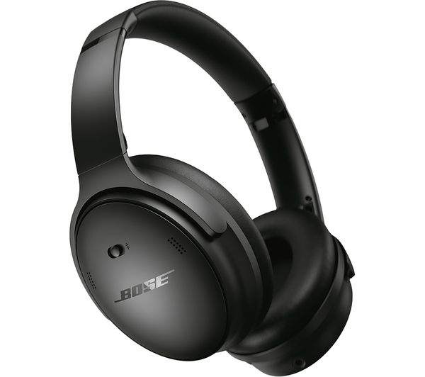 Image of BOSE QuietComfort SC Wireless Bluetooth Noise-Cancelling Headphones - Black