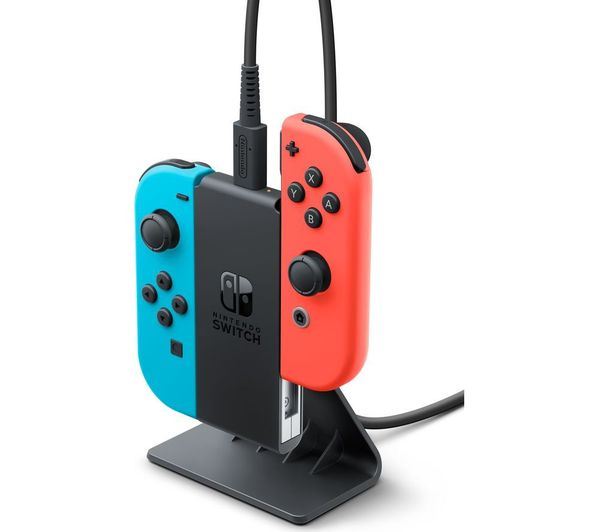 Nintendo Switch Joy Con Two Way Charging Stand Black