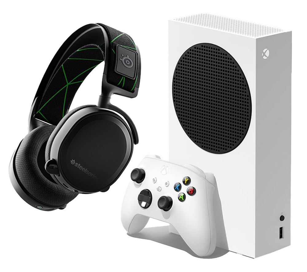 Xbox Series S (512 GB) & Arctis 7X+ Wireless 7.1 Gaming Headset Bundle