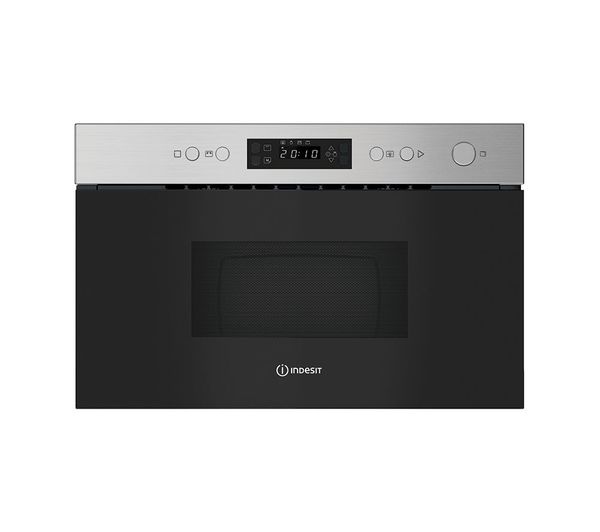 Indesit Im K12 Xuk Built In Microwave With Grill Stainless Steel