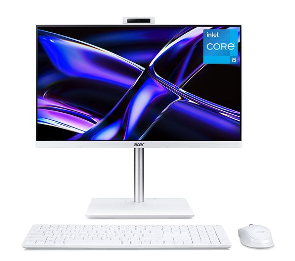 Acer Aspire C24 A 238 All In One Pc Intel® Core™ I5 512 Gb Ssd White