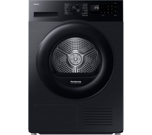 SAMSUNG Series 5 AI Energy DV90DG52A0ABEU WiFi-enabled 9 kg Heat Pump Tumble Dryer - Black