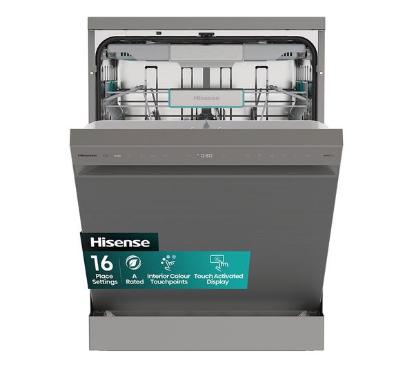 Hisense Hs673a90xuk Full Size Wifi Enabled Dishwasher Stainless Steel Hisense Hs673a90xuk Full Size Wifi Enabled Dishwasher Stainless Steel