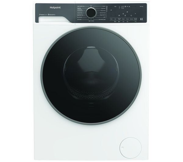 An image of HOTPOINT Fabric Care Pro HPD 1093 CARE UK 10 kg Washer Dryer - White