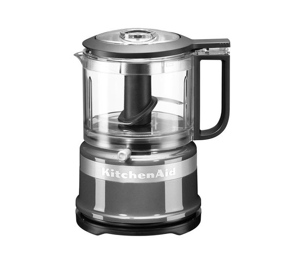 An image of KITCHENAID 5KFC3516BCU Mini Chopper - Contour Silver