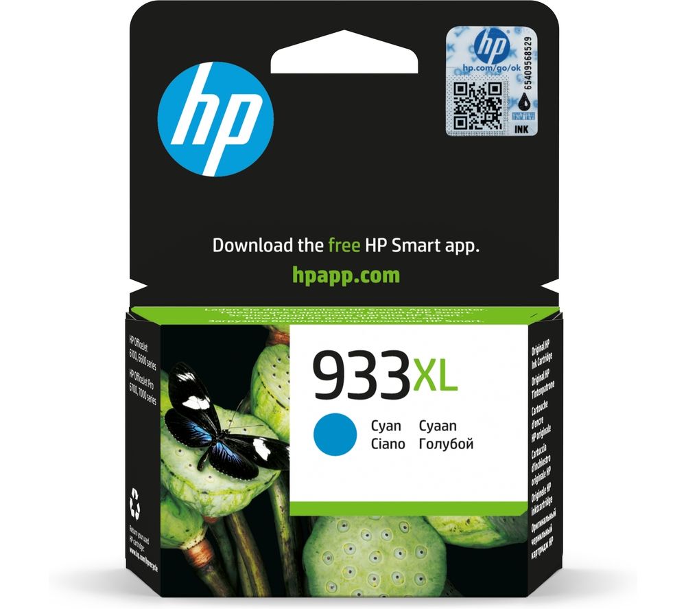 HP 933XL Cyan Ink Cartridge